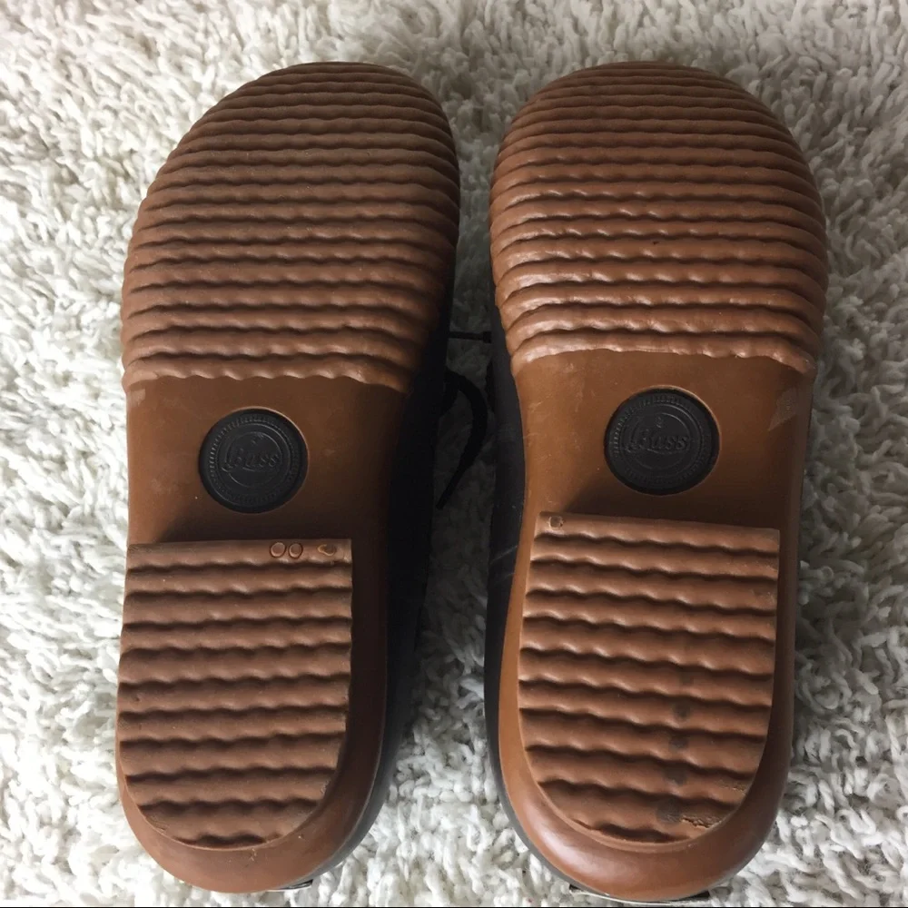 Bass Brown Waterproof Duck Boots with Tan Outsole